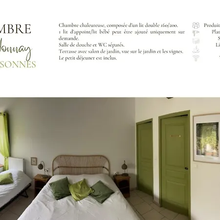 Bed & Breakfast Le Goluret & Table D'hotes - Espace Bien Etre Couvignon
